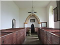 Interior looking west, St. John the Baptist, Plumpton