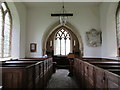 Interior looking east, St. John the Baptist, Plumpton