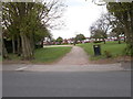 Footpath across Recreation Ground - Airedale Road