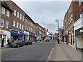 Looking up London Road East Grinstead