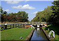 Shutt Hill Lock south of Acton Trussell, Staffordshire