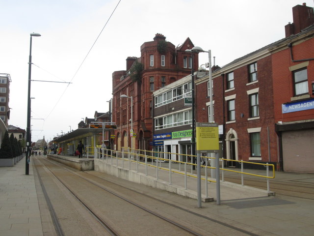 Oldham Central Metrolink station