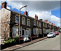 Row of houses, Wilfred Street, Barry