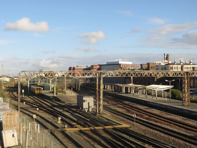 The west end of Chester Railway Station