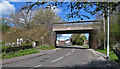 Teversal - former railway bridge over Fackley Road