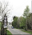 Saintfield Road from its junction with the A22 at Balloo Cross Roads