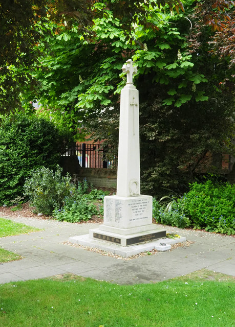 St Matthew, Yiewsley - War Memorial © John Salmon :: Geograph Britain ...