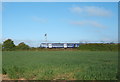 Train heading towards Clacton