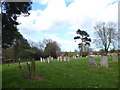 St Agnes, Cawston: graves