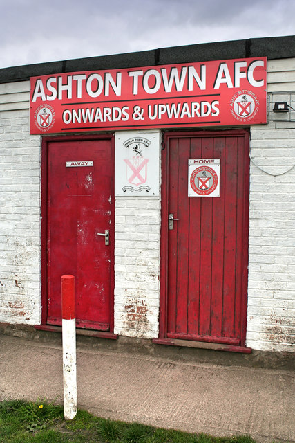 Changing rooms, Edge Green Street, Ashton Town FC