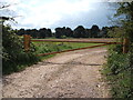 Farm track (footpath) off Harwich Road (B1414)