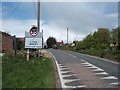 Entering Little Oakley village