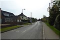 Ryther Road towards Cawood