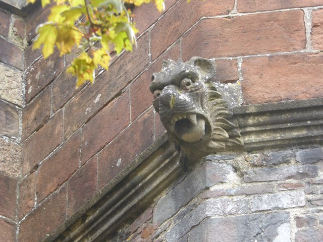 Carving, north side of Totnes church (4)