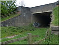 Underpass beneath the M1 motorway