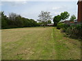 Public footpath between Cannock Road and Hednesford Road