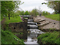 Old double locks, St Helens Canal, Blackbrook