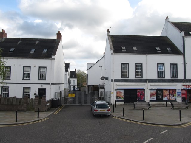 Businesses on the south side of The Square, Comber