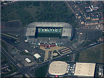 NS6163 : Celtic Park from the air by Thomas Nugent