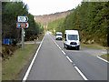 A95 near Speyside Heather Centre