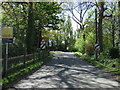 Bury Road near Popples Farm