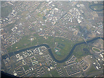 NS5963 : East Glasgow from the air by Thomas Nugent
