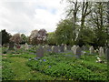 The churchyard, Lutterworth