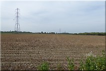 SE4349 : Farmland and pylons by DS Pugh