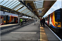 SY6779 : Platforms 2 and 3 at Weymouth station by David Martin