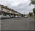 Row of shops on Faire Road, Glenfield