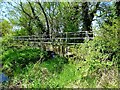 Footbridge by the bridleway ford