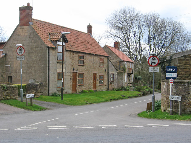Glapwell - south side of Back Lane