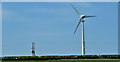 J4699 : Wind turbine, Ballypriormore, Islandmagee (May 2017) by Albert Bridge