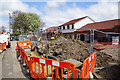 Construction site on Churchill Street