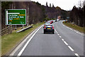 Northbound A9 near Aviemore