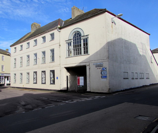 Chard Street side of the former George Hotel, Axminster