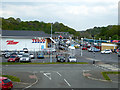 Tesco store built on the site of Milford Haven railway goods yard