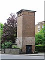 Ventilation shaft of secret nuclear bunker, Adelaide Road / Avenue Road, NW3