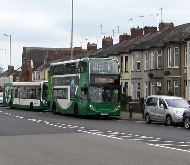 X30 Bus In Crindau Newport C Jaggery Geograph Britain