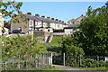 Barnoldswick:  Looking up from Valley Gardens