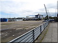 Empty yacht park at Ballyholme Yacht Club