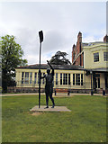 SU8486 : Statue of Sir Steve Redgrave by Paul Gillett