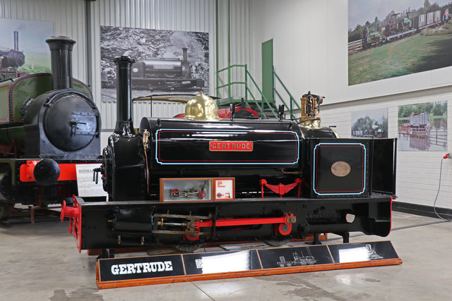 Statfold Barn Railway - Gertrude, looks... © Chris Allen cc-by-sa/2.0 ...