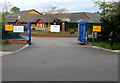 ST3188 : Southwest entrance to Maindee Primary School, Newport by Jaggery