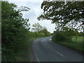 Bend in Maldon Road (B1026), Wash Bridge