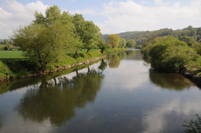 The River Wye at Hole-in-the-Wall