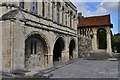 Canterbury: The c12th Norman staircase that once led to a poor pilgrims