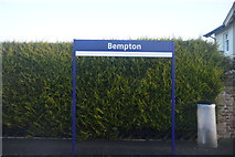 TA1871 : Bempton Station Sign by N Chadwick
