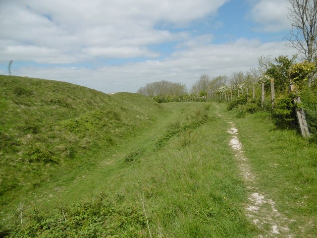 Figsbury, outer ditch