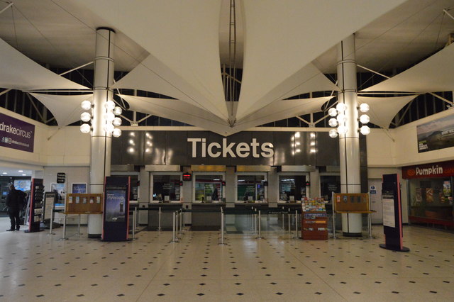 Ticket Hall, Plymouth Station